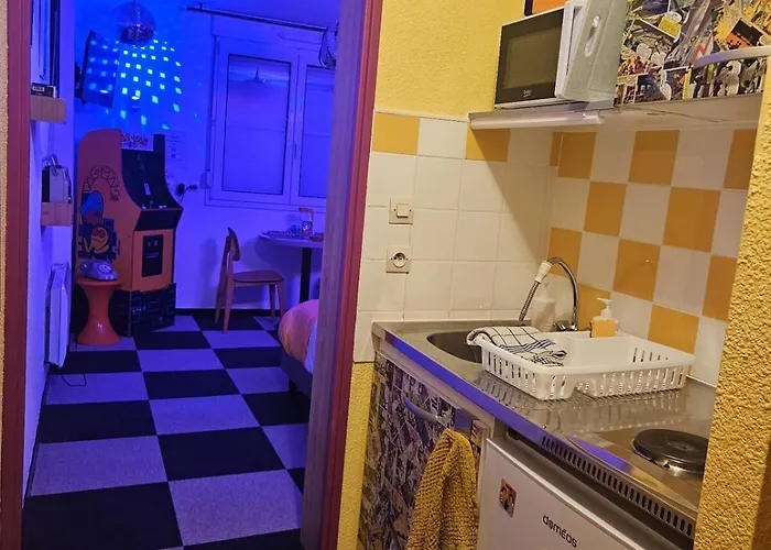 公寓 Retour Vers Les Annees 80 ! 吕内维尔